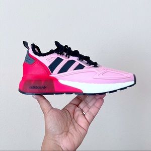 adidas Pink and Black Women's Sneakers